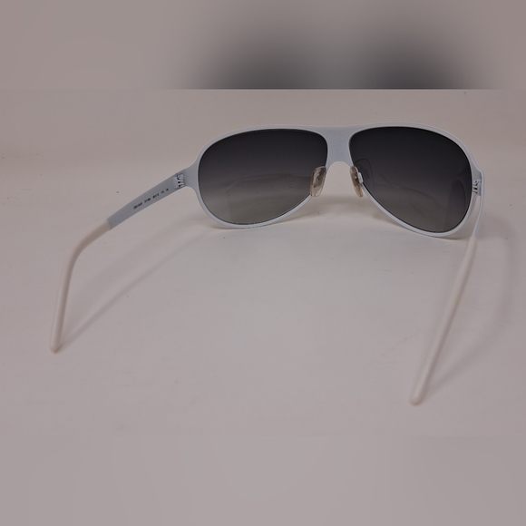 Dolce & Gabbana Vintage Sunglasses Y2K  Gray Gradient Wrap D&G6025  66-10-115 - Picture 8 of 14